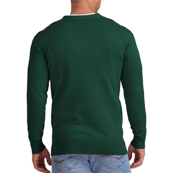 Men's Vintage Striped Long Sleeve Cardigan - Picture 5 of 5